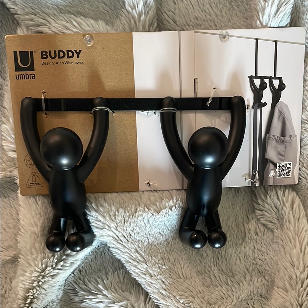 Umbra Buddy Over-the-Door Hook Black